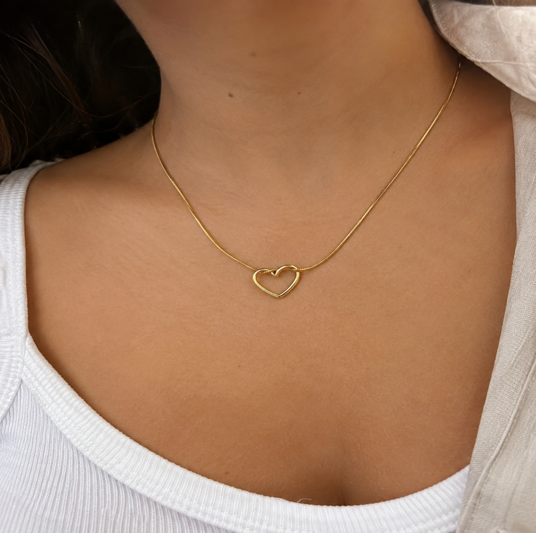 Collier heart glow