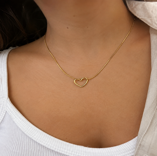 Collier heart glow