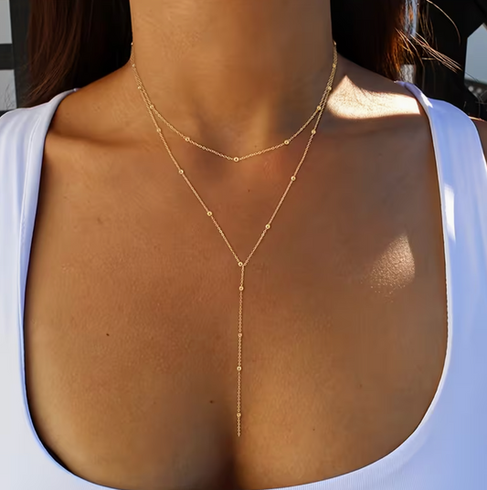 Collier à Chaîne Longue